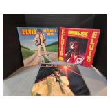 3 Elvis Presley LP Records