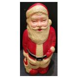 1960s Santa & Snowman Blow Molds 13'