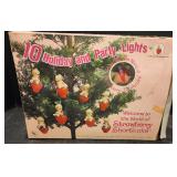 VTG Strawberry Shortcake Holiday Lights Org Box