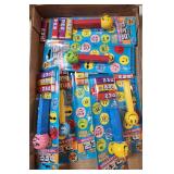 Flat Full Of VTG PEZ Dispensers Sealed