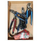Flat Full Of Channel Locks, Wire Cutters