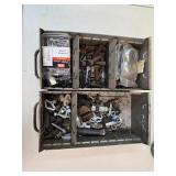 2 LG Trays Of Bolts, Fittings, Hardware