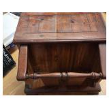 VTG MCM End Table With Cabinet