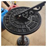 Garden Sun Dial Table