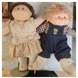Two early 1980s Cabbage Patch Dolls