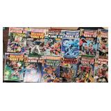 12 VTG Masters Of Kung FU Comic Books