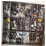 2 LG Trays Of Bolts, Fittings, Hardware