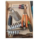 Flat Full Of Hand Tools