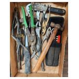 Flat Full Of Hand Tools