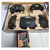 Sega Genesis Game Console With 7 Games Org Box