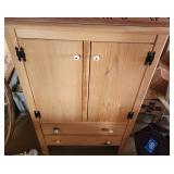 Small Pine Kitchen Cabinet