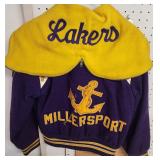 1989 Millerport Ohio Lakers Letterman Jacket
