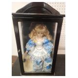 VTG 15'  Ashley Belle Porcelain Doll  COA & Case