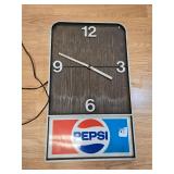 Vintage Pepsi clock