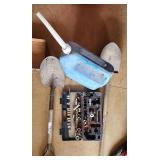 2 Shovels, water  Can , Sockets