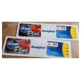 Two Kroger Gas Station Signs 18' X 8 Feet ea