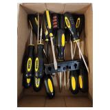 Flat Full Of Stanley Screw Drivers