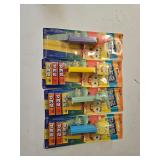 4 SpongeBob PEZ Dispensers