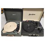 Two VTG Record Players in Cases