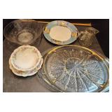 4 Antique Dishes & Platters
