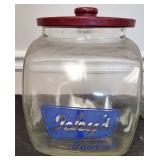 1950s Icky's Cookies General Store Cookie Jar 11'