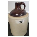 1 Gallon Stone Ware Moonshine Jug