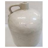 Antique 1 Gallon Stoneware Jug With Handle