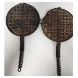 Griswold American No 8 Cast Iron Waffle Iron 1908