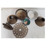 7 PC VTG Lot Sad Iron & More