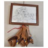 VTG Weiner Dof Sketched Pic & Measurement Spoons