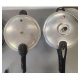 Two Pressure Cookers