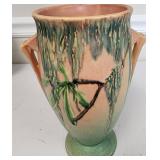 Weller Woodcraft A12 Art Pottery Double Handle Vas
