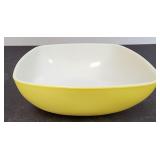 VTG Pyrex Primary Colors Yellow Mixing Bowl