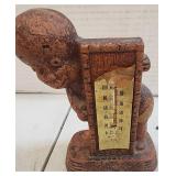 1949 Diaper Dan Thermometer Black Americana