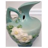 Roseville Magnolia 90-10 Art Pottery Ewer Vase