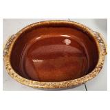 Hull Brown Drip 10' Baking Dish