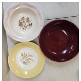 Lot of 3 VTG Decorative Plates