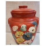 Antique Ransburg Cookie Jar Lid Seymour Indiana