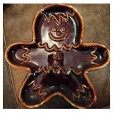 Hull Pottery Gingerbread Man Cookie Mold USA
