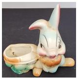 Vintage Disney Thumper Bambi Ceramic Planter USA