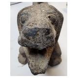 VTG Cast Iron Wiener Dog 21'