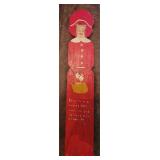 Vintage Kitchen Granny Folk Art Wood Wall Sign