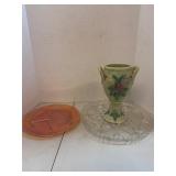 3 VTG glassware pieces