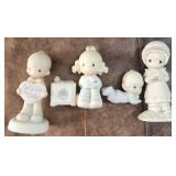 Lot Of 4 Early 1980s Precious Moments Figures