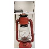 Antique Dietz No 20 Red  Junior RR Lantern