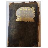 Title: Antique 1893 Whittier Poems Book For Repair