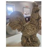 VTG Rooster Concrete Yard Decor