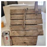 VTG Wooden Bird House