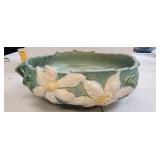 Roseville Pottery -  Clematis Console Bowl