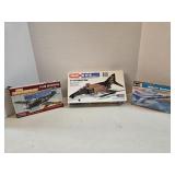 Model Kits: F-4 Phantom, P-51B, MiG-31